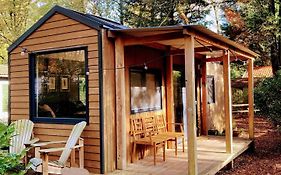 Sfeervol Tiny House in het Bos